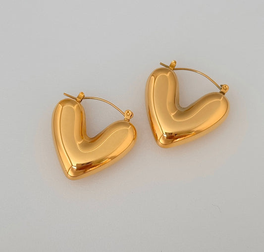 Amore Earrings- Gold