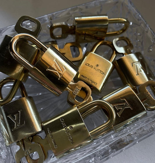Lock Pendant - Gold