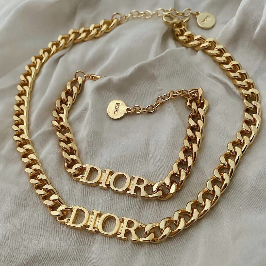 Demi Choker Necklace- Gold
