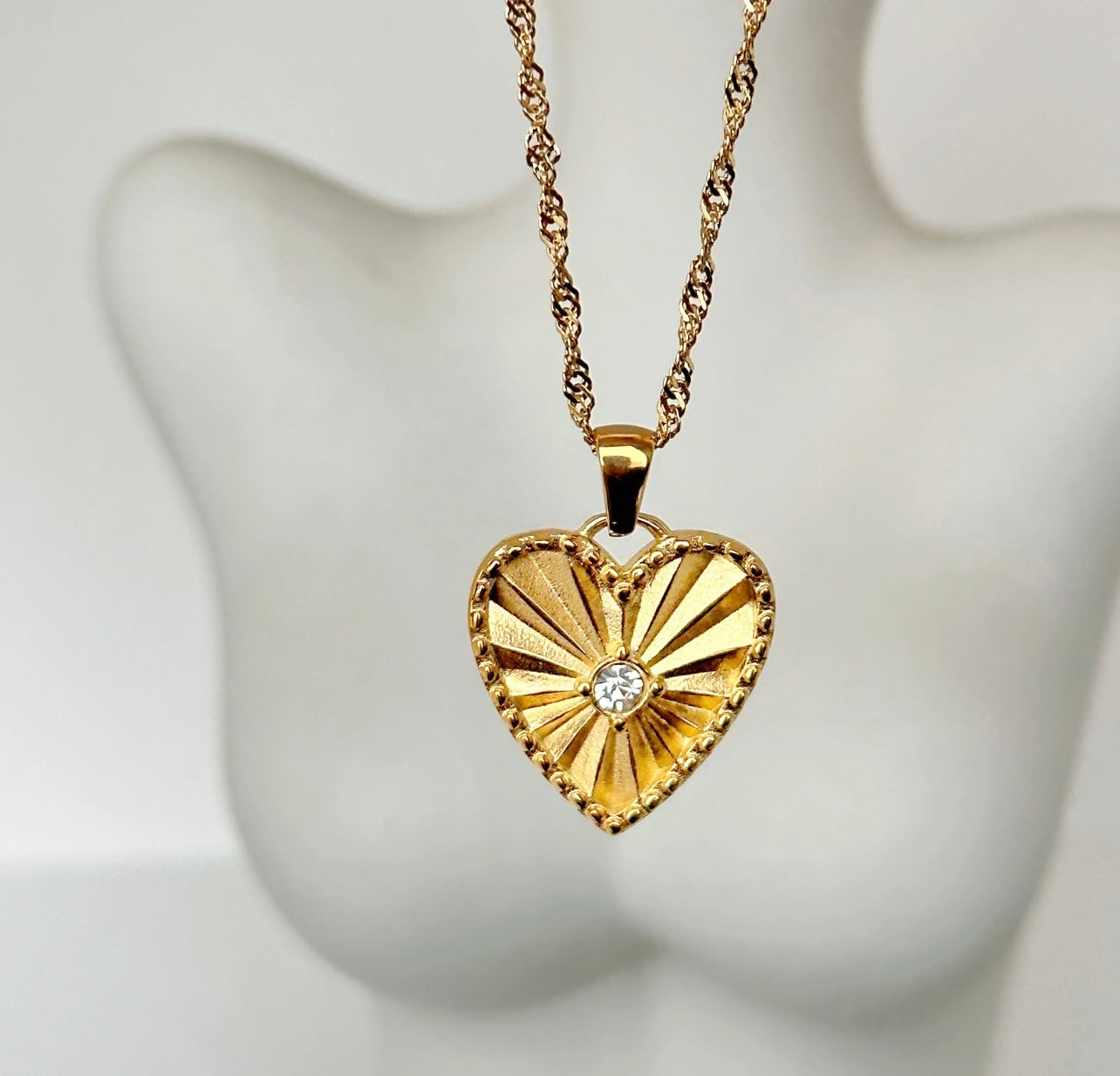 Caline Heart Necklace