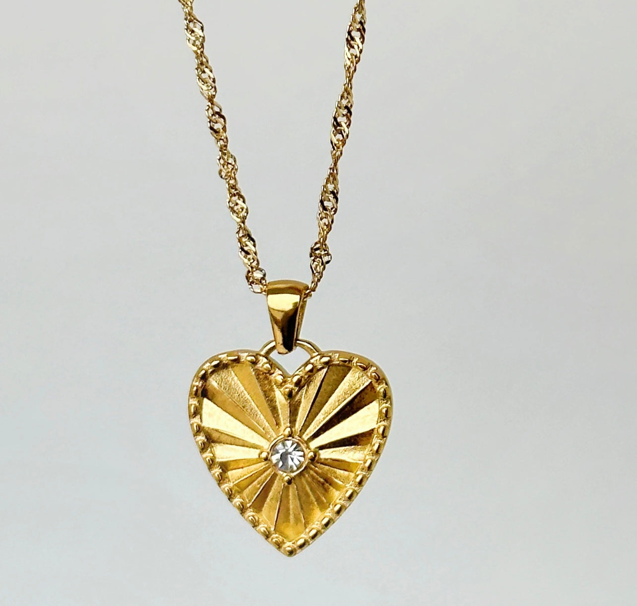 Caline Heart Necklace