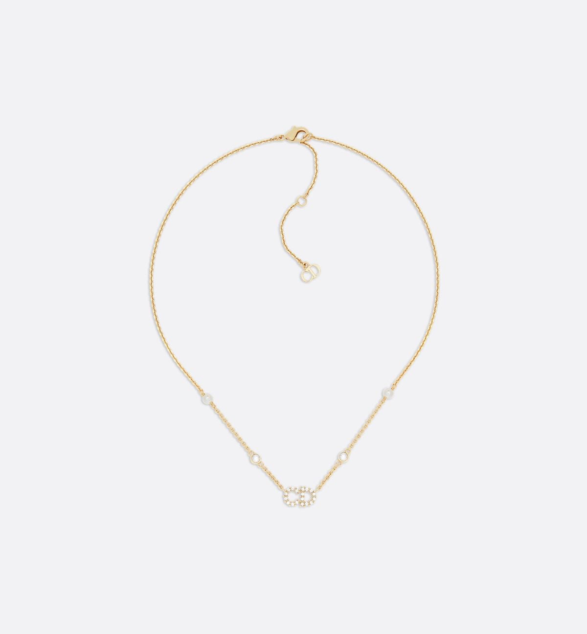 Alayna Necklace- Gold Pearl