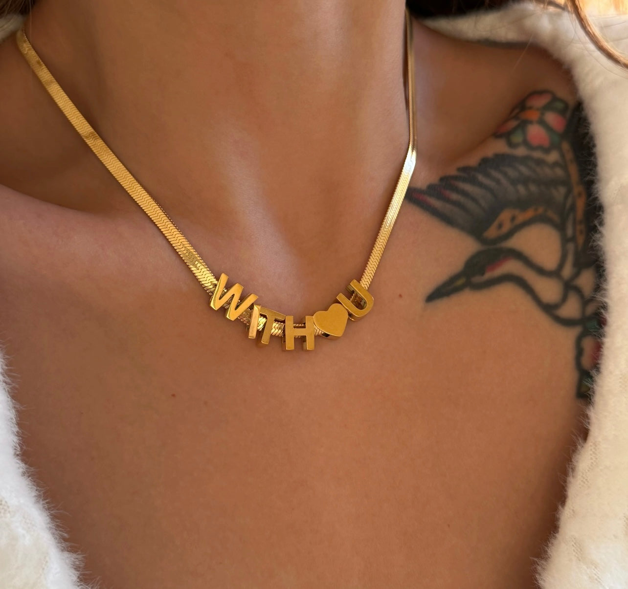 You Necklace - Gold