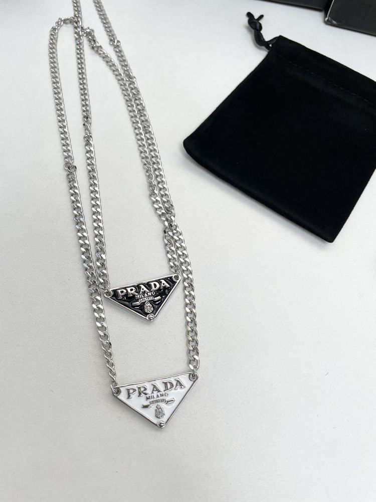 Shayla Necklace- Silver